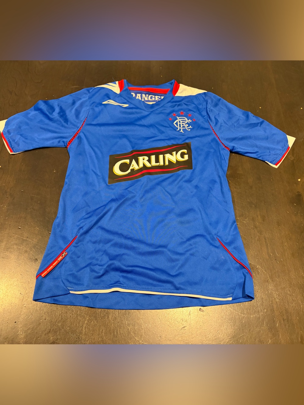 Glasgow Rangers FC Umbro 2005-06 Home Football Shirt Soccer Jersey Youth Size S
